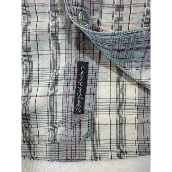 Toad & Co Men's Plaid Button Down Active Sport Shirt Hiking Casual Performance M - Picture 8 of 11